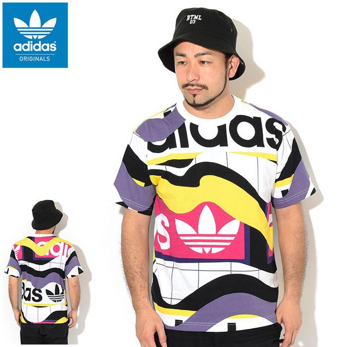 30 Off アディダス Tシャツ 半袖 Adidas メンズ カタログ Aop オリジナルス Catalog Aop S S Tee Originals カットソー 男性用 Fm1553 Ice Field 通販 Paypayモール