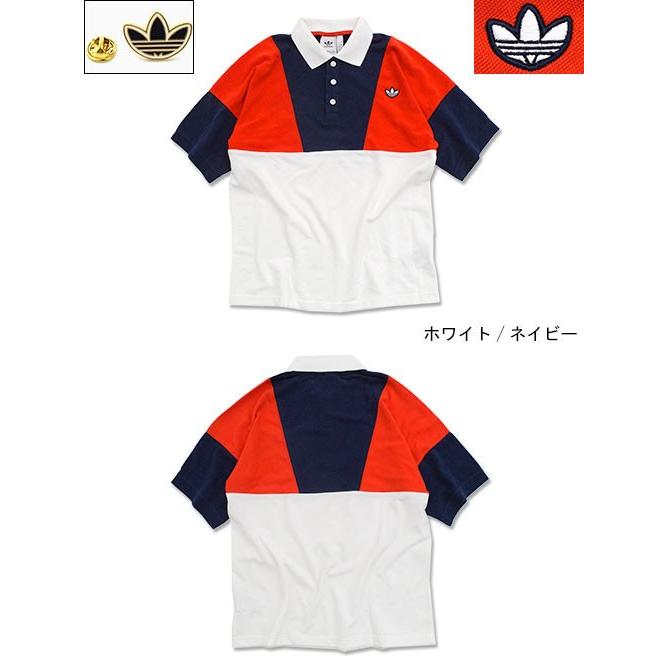 adidas Originals アディダス ポロシャツ 半袖 メンズ カラー