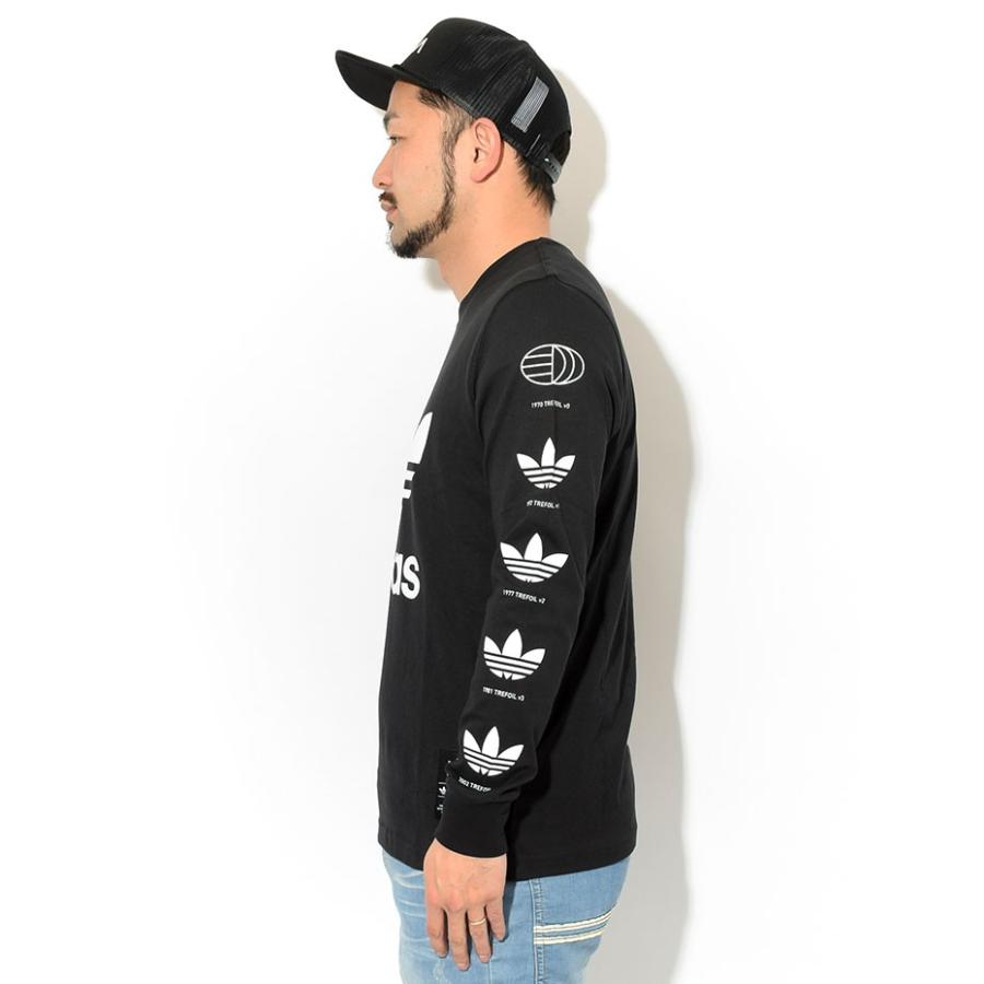 adidas Originals アディダス Tシャツ 長袖 メンズ トレフォイル