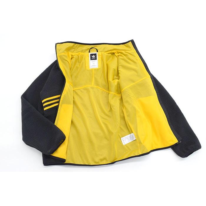 アディダス ジャケット adidas メンズ シェルパ フル ジップ ブラック