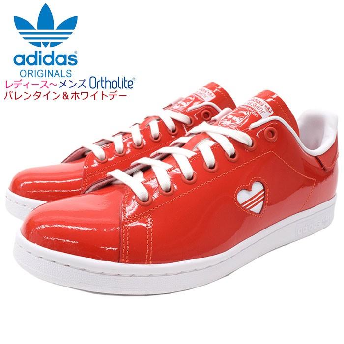 アディダス スニーカー adidas レディース & メンズ ウィメンズ スタンスミス Active Red/Running White オリジナルス(STAN SMITH G28136)｜icefield