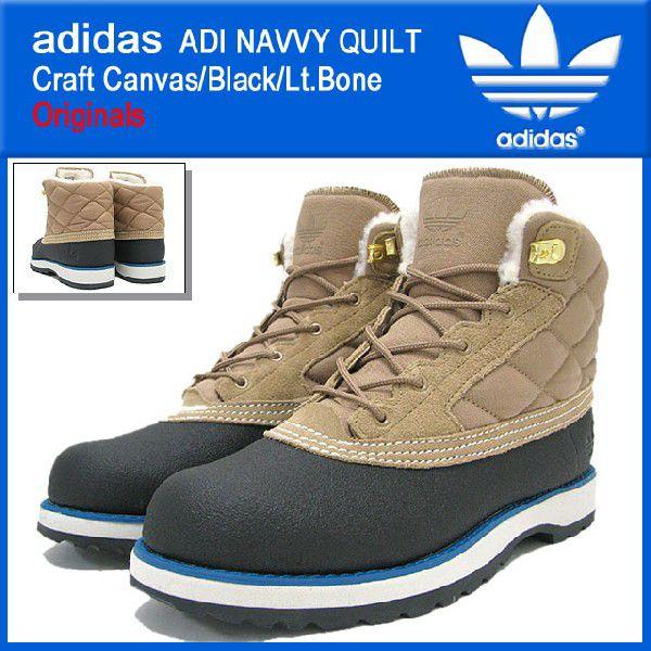 ◆新品未使用◆希少アディダス製ADI NAVVY ブーツ29.5cm 早い者勝ち adidas Originals アディダス アディ ナヴィ キルト Craft Canvas