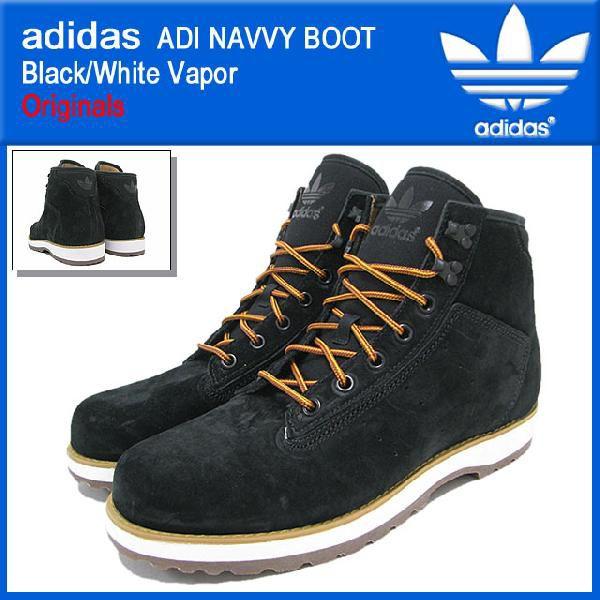◆新品未使用◆希少アディダス製ADI NAVVY ブーツ29.5cm 早い者勝ち adidas Originals アディダス スニーカー アディ ナヴィ ブーツ Black