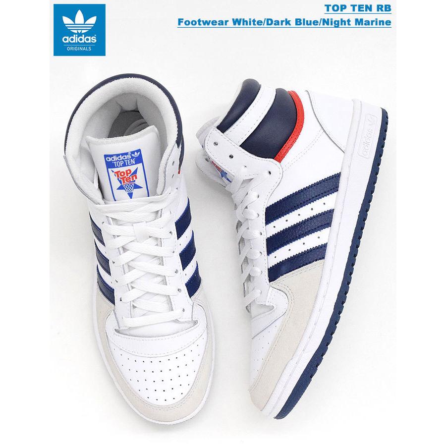 adidas top ten low white