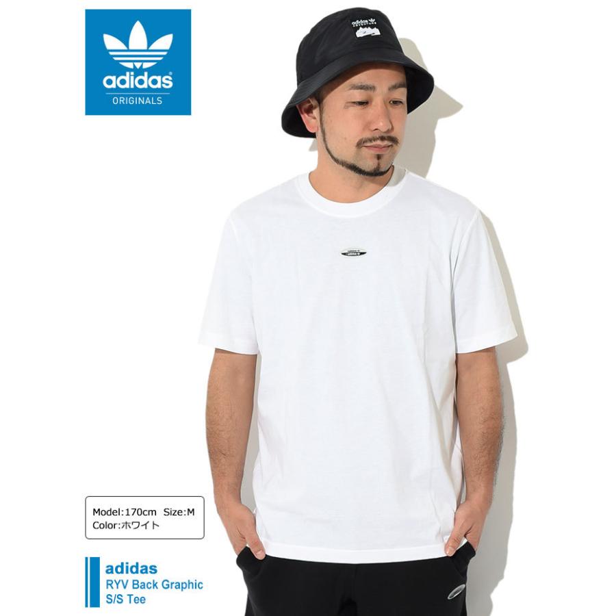 アディダス Tシャツ 半袖 adidas メンズ RYV バック グラフィック オリジナルス ( RYV Back Graphic S/S Tee Originals カットソー HC2776 )｜icefield｜03