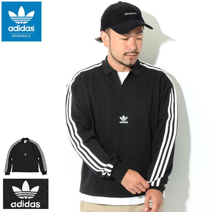 adidas Originals アディダス ポロシャツ 長袖 メンズ 3 adidas Originals アディダス ポロシャツ 長袖 メンズ 3