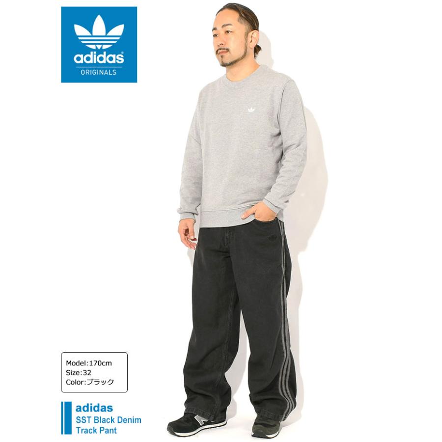 adidas Originals アディダス パンツ メンズ SST ブラック デニム