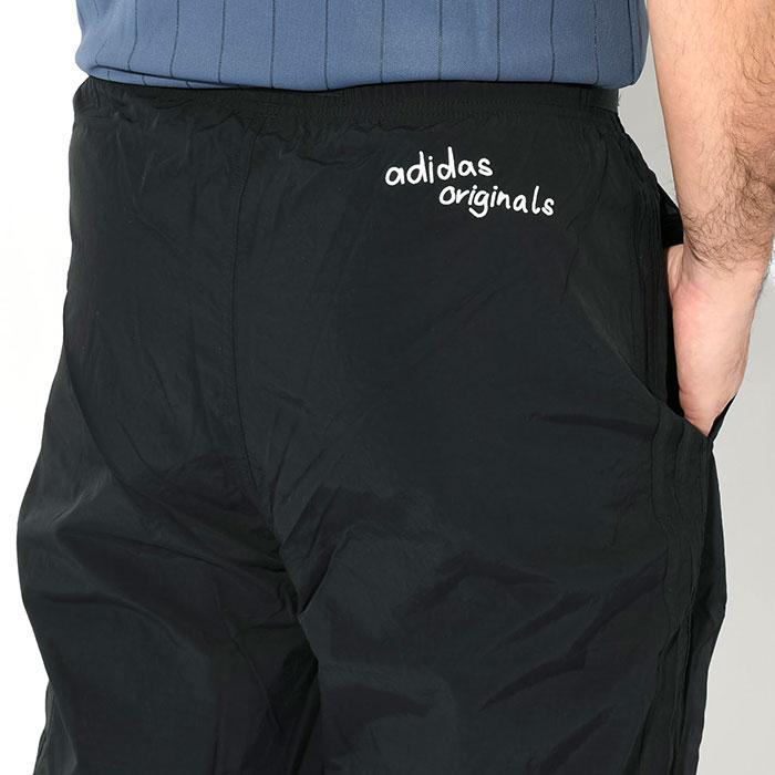  アディダス オリジナルス トレフォイルロゴ ナイロンパンツ　黒　L adidas Originals アディダス パンツ メンズ ADI カーゴパンツ