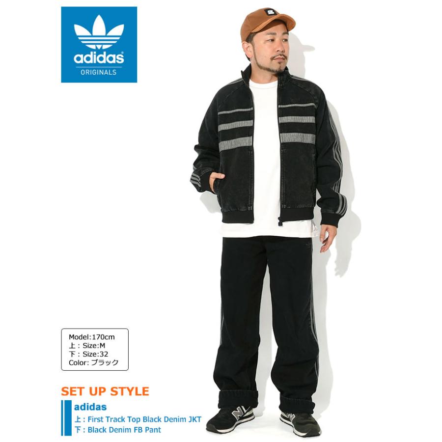 adidas Originals アディダス パンツ メンズ ブラック デニム FB