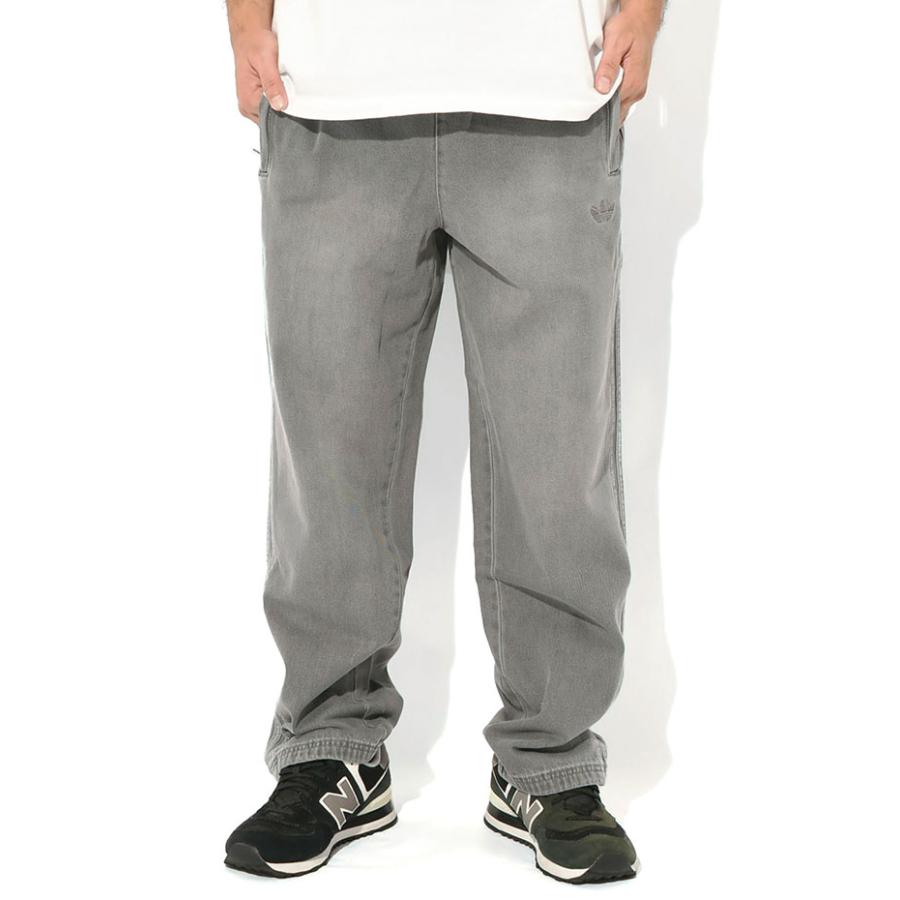 adidas Originals アディダス パンツ メンズ グレー デニム トラック