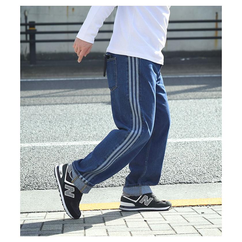 アディダス パンツ adidas メンズ ファイヤーバード アディカラー インディゴ デニム オリジナルス ( Firebird Adicolor Indigo Denim Pant Originals KD1499 )の画像