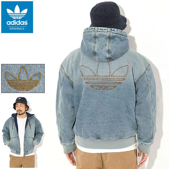 adidas オリジナルス　パデッドカラージャケット　2XL 未使用 adidas Originals アディダス ジャケット メンズ デニム パデッド