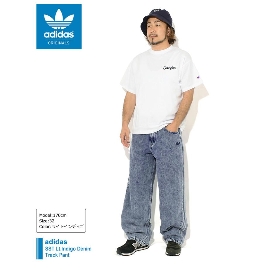 adidas Originals アディダス パンツ メンズ SST ライトインディゴ