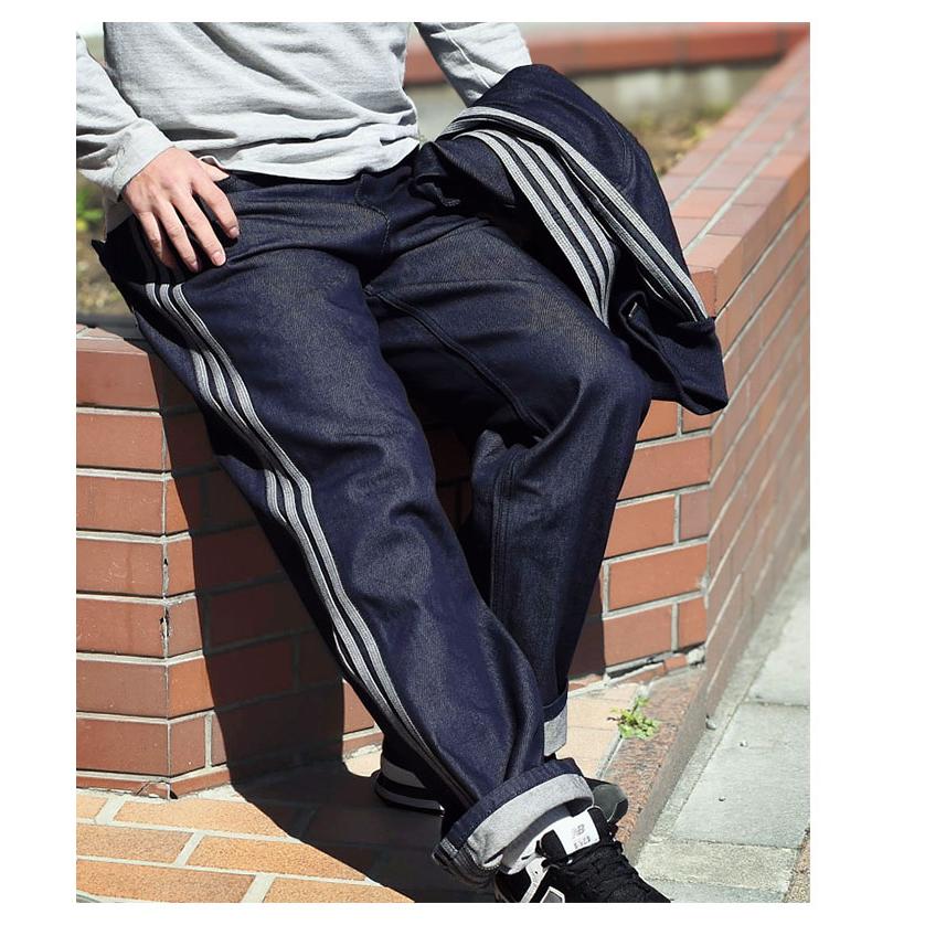 adidas Originals アディダス パンツ メンズ ダークインディゴ デニム