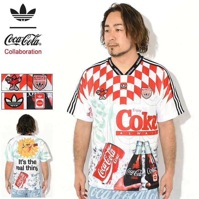 adidas Originals アディダス カットソー 半袖 メンズ コカ・コーラ