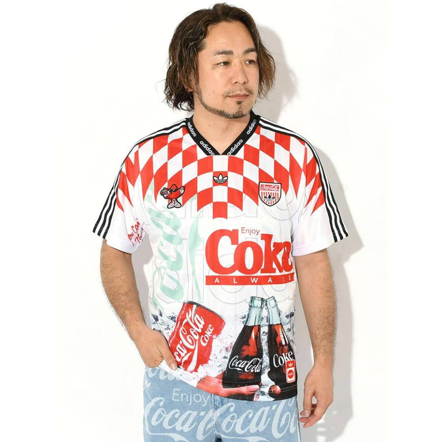 adidas Originals アディダス カットソー 半袖 メンズ コカ・コーラ