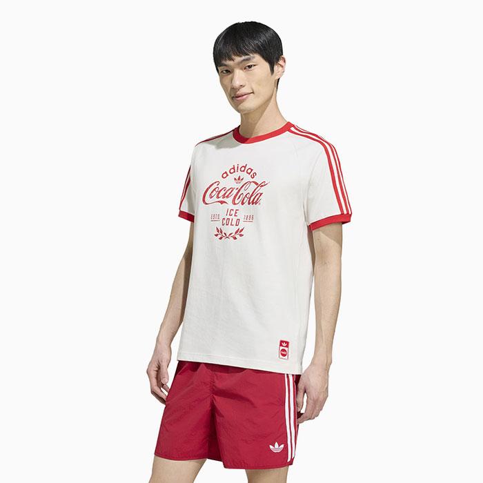adidas Originals アディダス Tシャツ 半袖 メンズ コカ・コーラ カリ