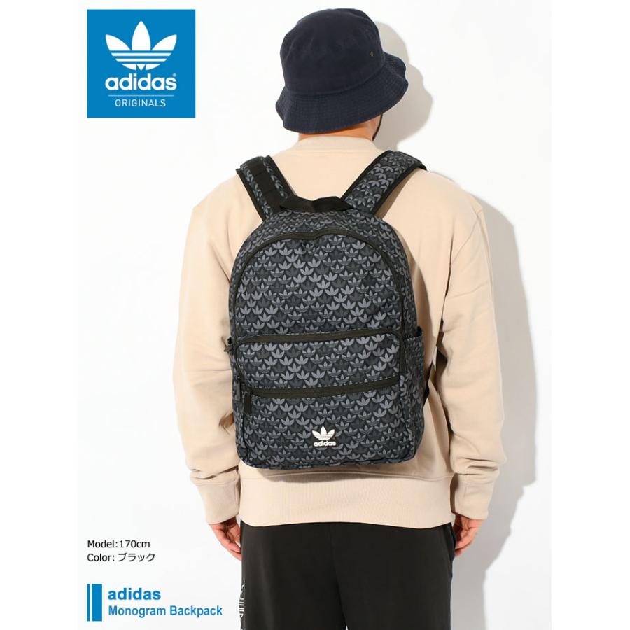 アディダス リュック adidas モノグラム バックパック オリジナルス ( Monogram Backpack Originals Bag バッグ Daypack デイパック IU0009 IU0010 )｜icefield｜04