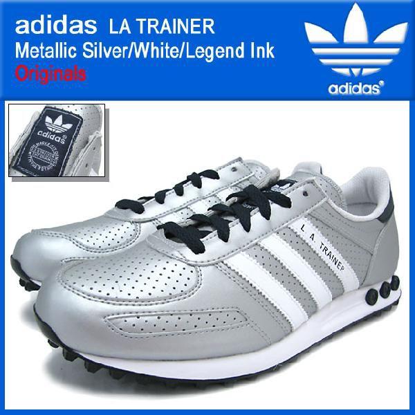 adidas Originals アディダス スニーカー LA トレーナー Metallic
