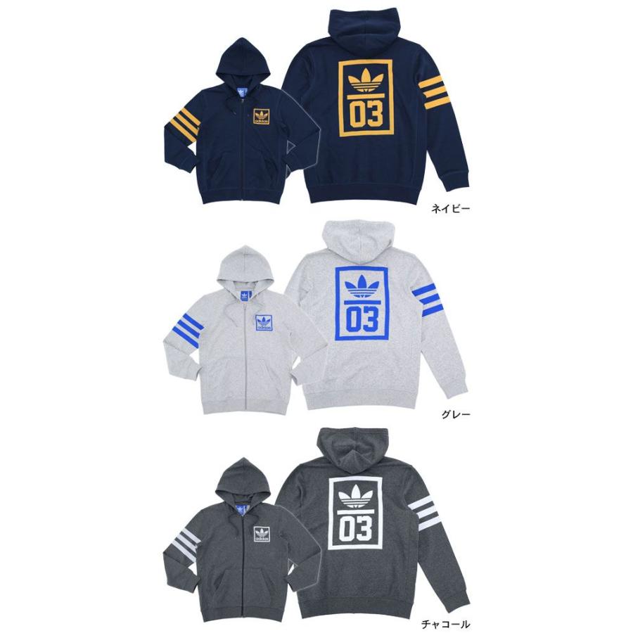 ch!iii フーディ adidas Originals アディダス 3 フォイル フルジップフード オリジナル
