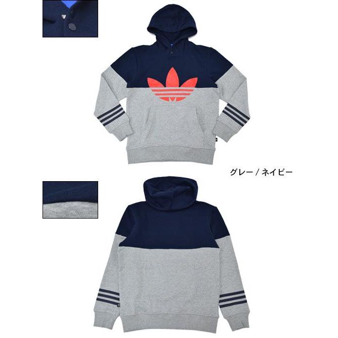adidas フード付きジャケット スノボーウェア　ネイビー/グレー adidas フード付きジャケット スノボーウェア ネイビー/グレー 【公式