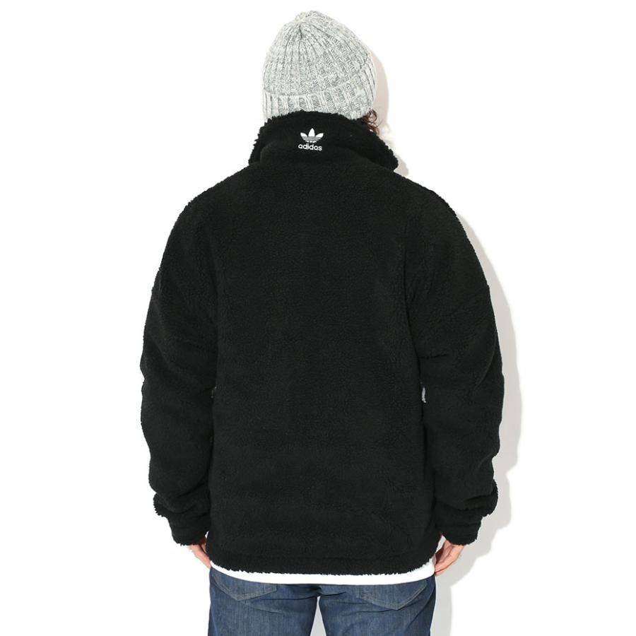 アディダス ジャケット adidas メンズ トレフォイル シェルパ オリジナルス ( Trefoil Sherpa JKT Originals FLEECE JACKET HC0325 HR3181 )｜icefield｜06