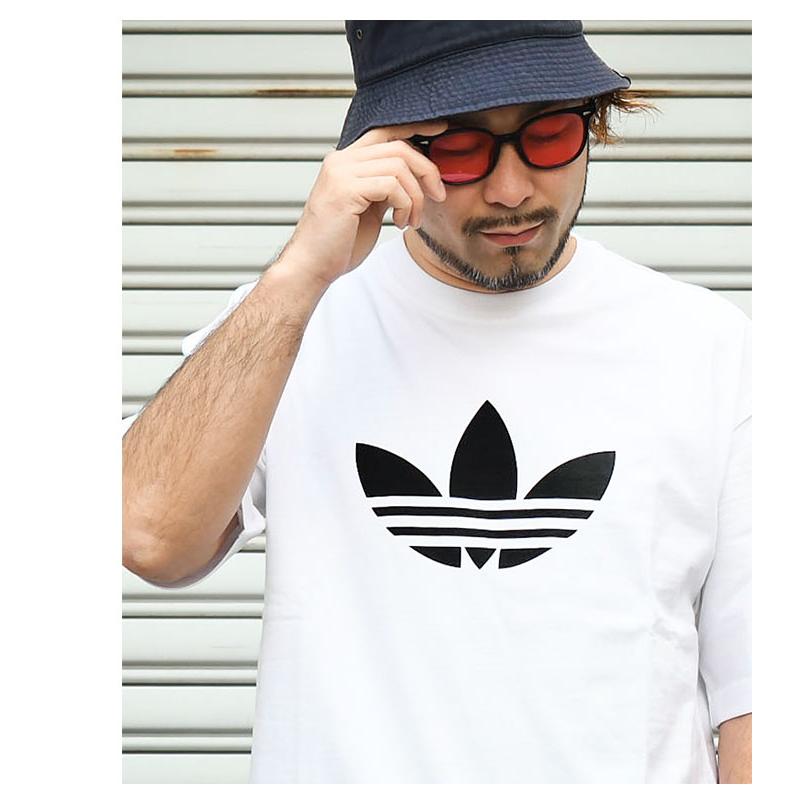 エンフォルド 26SS Tシャツ カットソー ホワイト /DO ■OS adidas Originals アディダス Tシャツ 半袖 メンズ 26SS トレフォイル