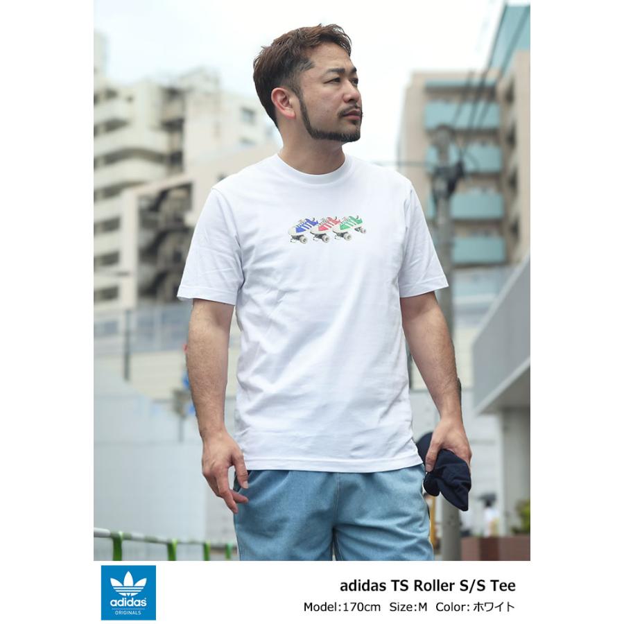 【adidas】ローラースケートグラフィックTシャツ adidas Originals アディダス Tシャツ 半袖 メンズ TS ローラー