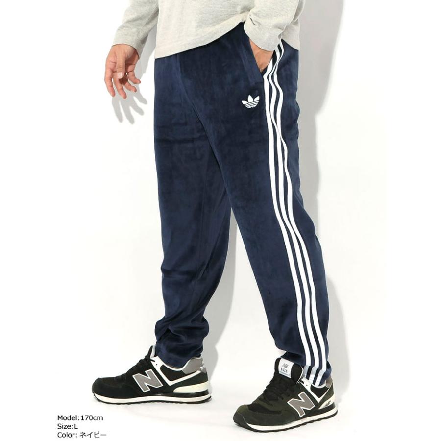 adidas Originals アディダス ジャージー パンツ メンズ ベロア