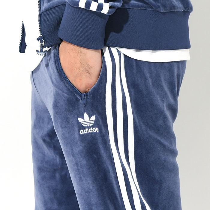 adidas Originals アディダス ジャージー パンツ メンズ ベロア