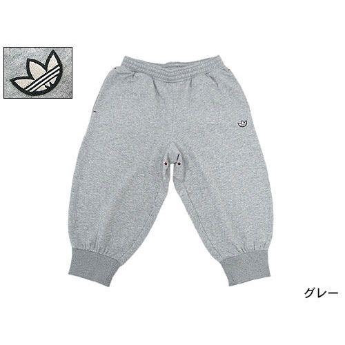 adidas Originals アディダス PB スウェット 3/4 パンツ グレー