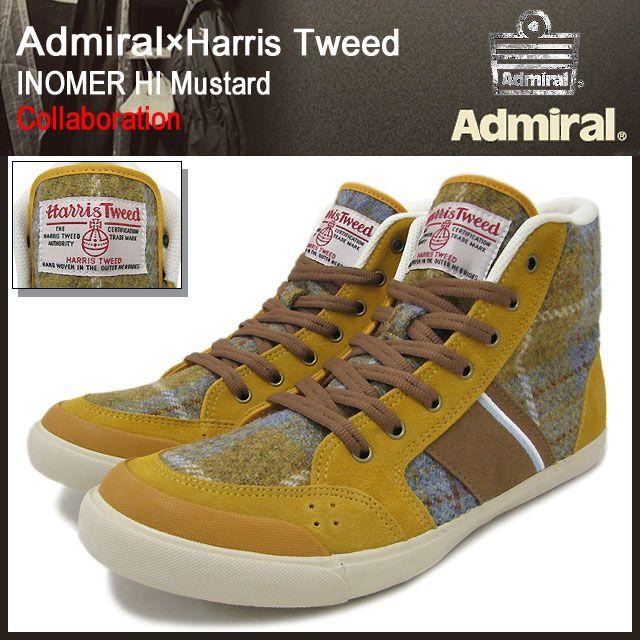 Admiral（アドミラル） Admiral×ハリス ツィード スニーカー イノマー