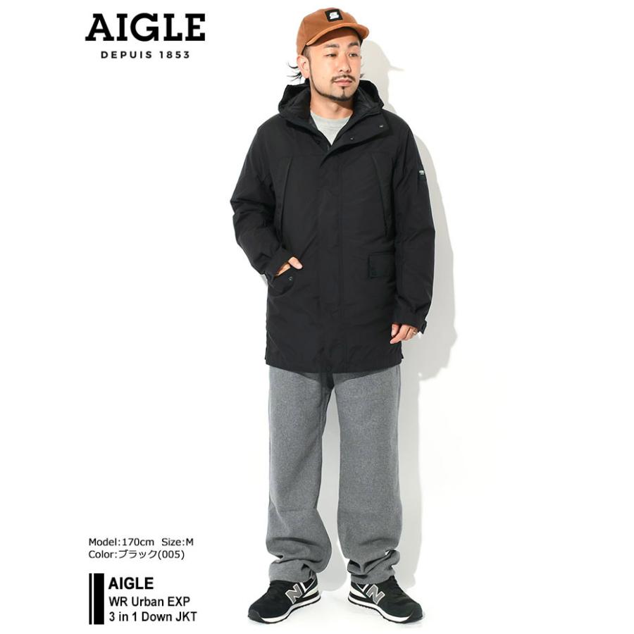 AIGLE エーグル ジャケット メンズ WR アーバン EXP 3 in 1 AIGLE エーグル ジャケット メンズ WR アーバン EXP 3 in 1