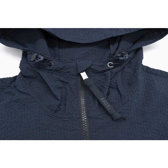 エーグル ジャケット AIGLE メンズ シアサッカー フーデッド ( Seersucker Hooded JKT JACKET アウター ブルゾン 男性用 ZBHAJ45 )｜icefield｜11