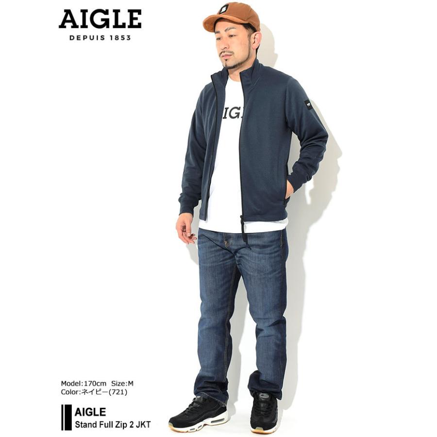AIGLE（エーグル） ジャケット メンズ スタンド フル ジップ 2 ( Stand