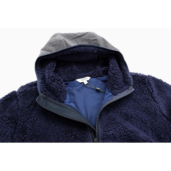 AIGLE（エーグル） ジャケット メンズ ボア フリース アノラック