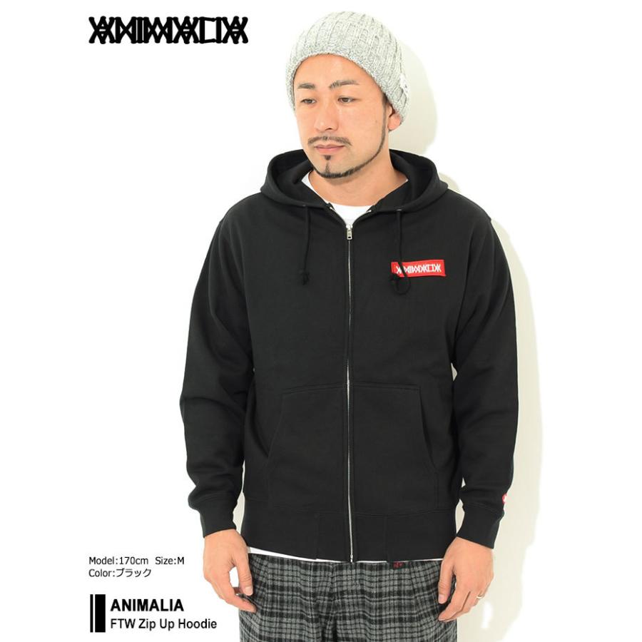 ANIMALIA（アニマリア） パーカー ジップアップ メンズ FTW ジップ
