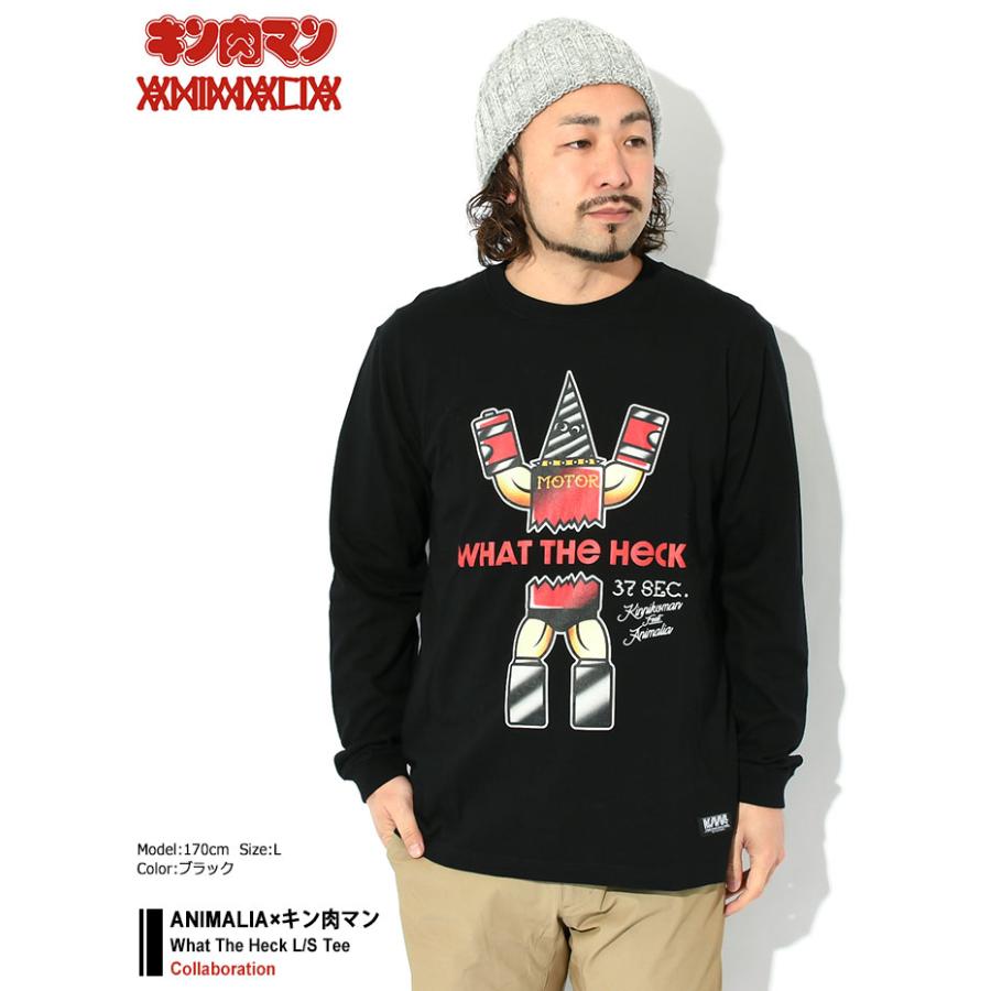 ANIMALIA アニマリア ロンT Tシャツ 長袖 メンズ キン肉マン