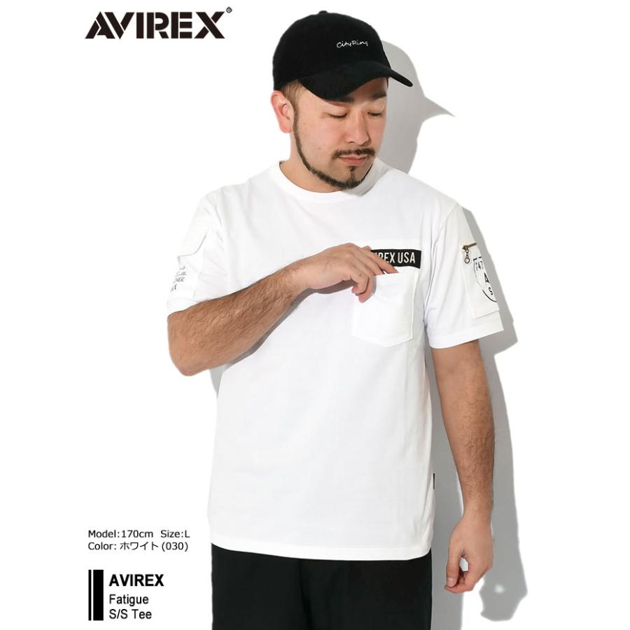 AVIREX アビレックス Tシャツ 半袖 メンズ ファティーグ