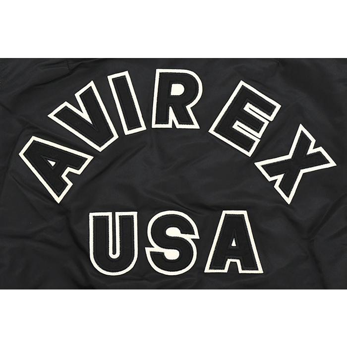 AVIREX アビレックス ジャケット メンズ コマーシャル ロゴ エム