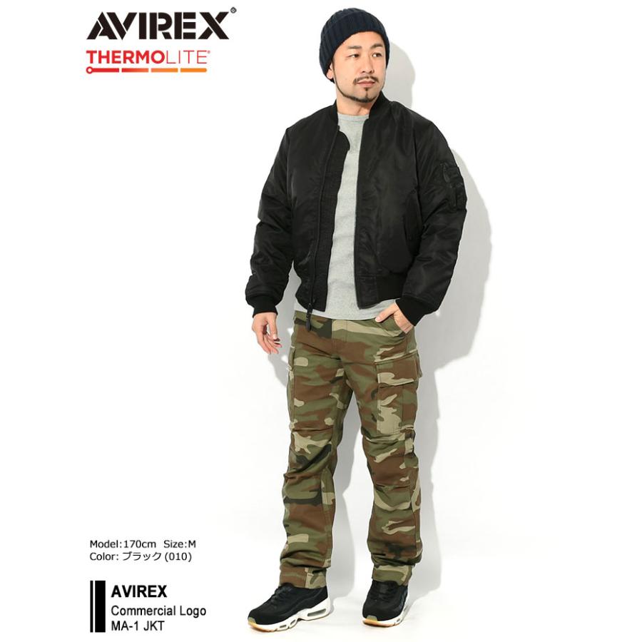 AVIREX アビレックス ジャケット メンズ コマーシャル ロゴ エム AVIREX アビレックス ジャケット メンズ コマーシャル ロゴ エム