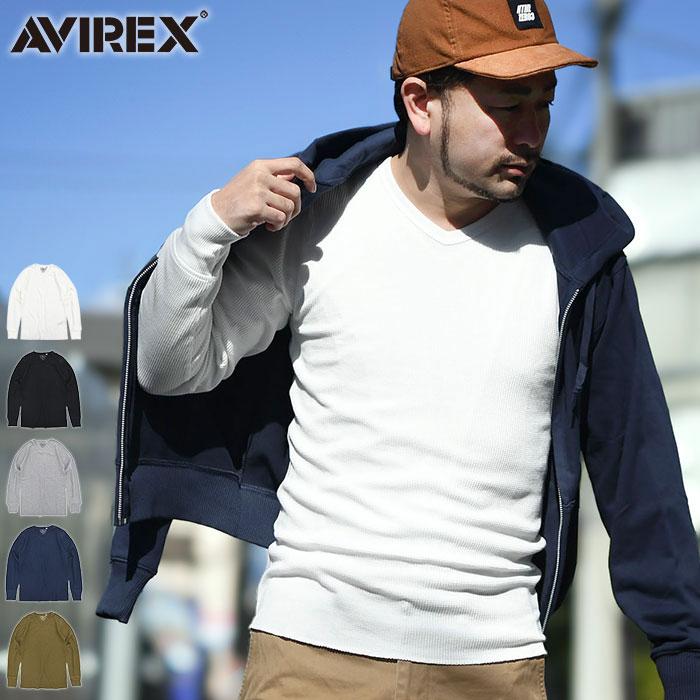 AVIREX（アヴィレックス） アビレックス ロンT Tシャツ 長袖 メンズ