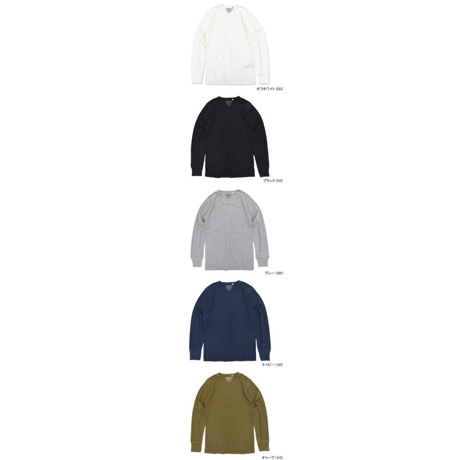 アビレックス ロンT Tシャツ 長袖 AVIREX メンズ デイリー サーマル Vネック ( Daily Thermal V Neck L/S Tee カットソー トップス アメカジ 7833930008 )｜icefield｜13