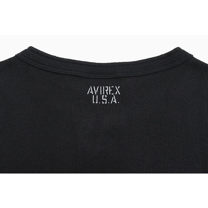 アビレックス Tシャツ 半袖 AVIREX メンズ デイリー リブ クルーネック ( Daily Rib Crew Neck S/S Tee カットソー トップス 7834934014 6143502 )[M便 1/1]｜icefield｜17