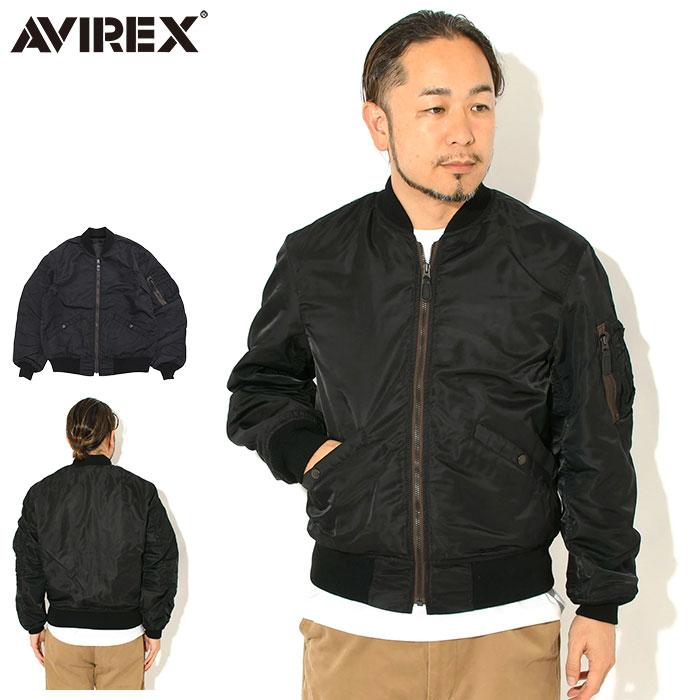 ジャケット・アウター AVIREX L-2B AVIREX（アヴィレックス） アビレックス ジャケット メンズ ブラック