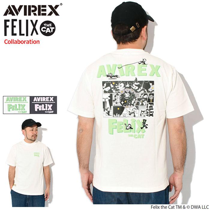 AVIREX アビレックス Tシャツ 半袖 メンズ フィリックス ザ