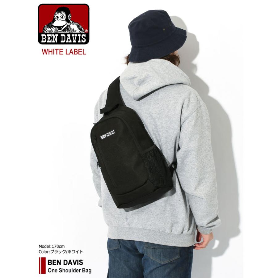 BEN DAVIS/WHITE LABEL ベンデイビス ボディバッグ DAVIS ワン