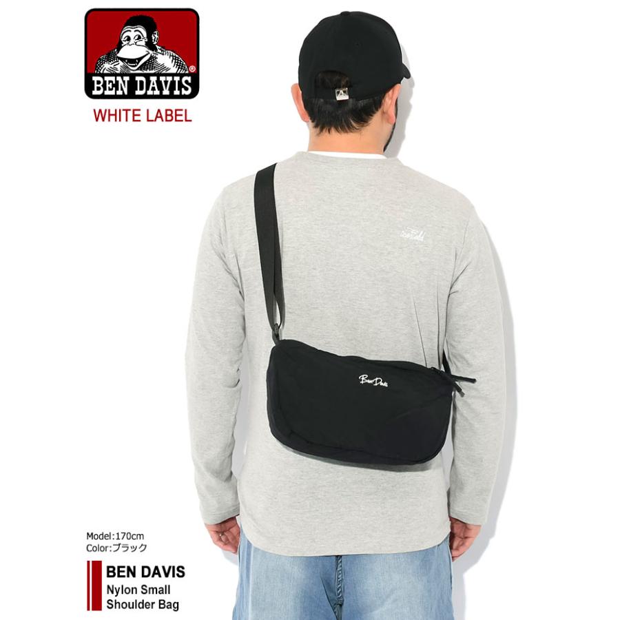 ベンデイビス ショルダーバッグ BEN DAVIS ナイロン スモール ショルダー バッグ ホワイトレーベル ( BDW-8352 Nylon Small Shoulder Bag WHITE LABEL )｜icefield｜03