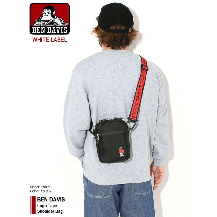 BEN DAVIS/WHITE LABEL ベンデイビス ショルダーバッグ DAVIS ロゴ