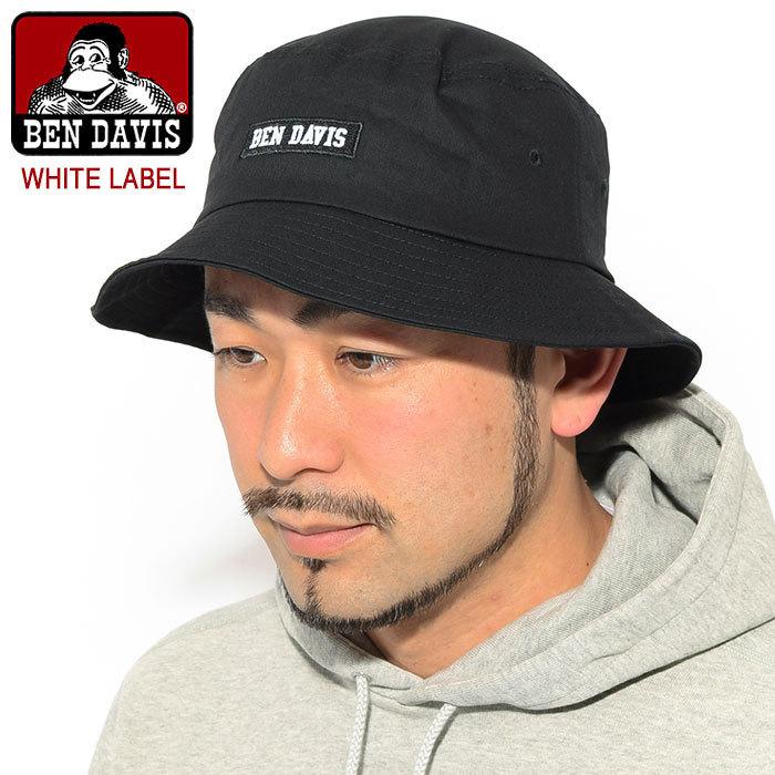 ベンデイビス ハット BEN DAVIS ボックス ロゴ バケットハット ホワイトレーベル ( BDW8617 Box Logo